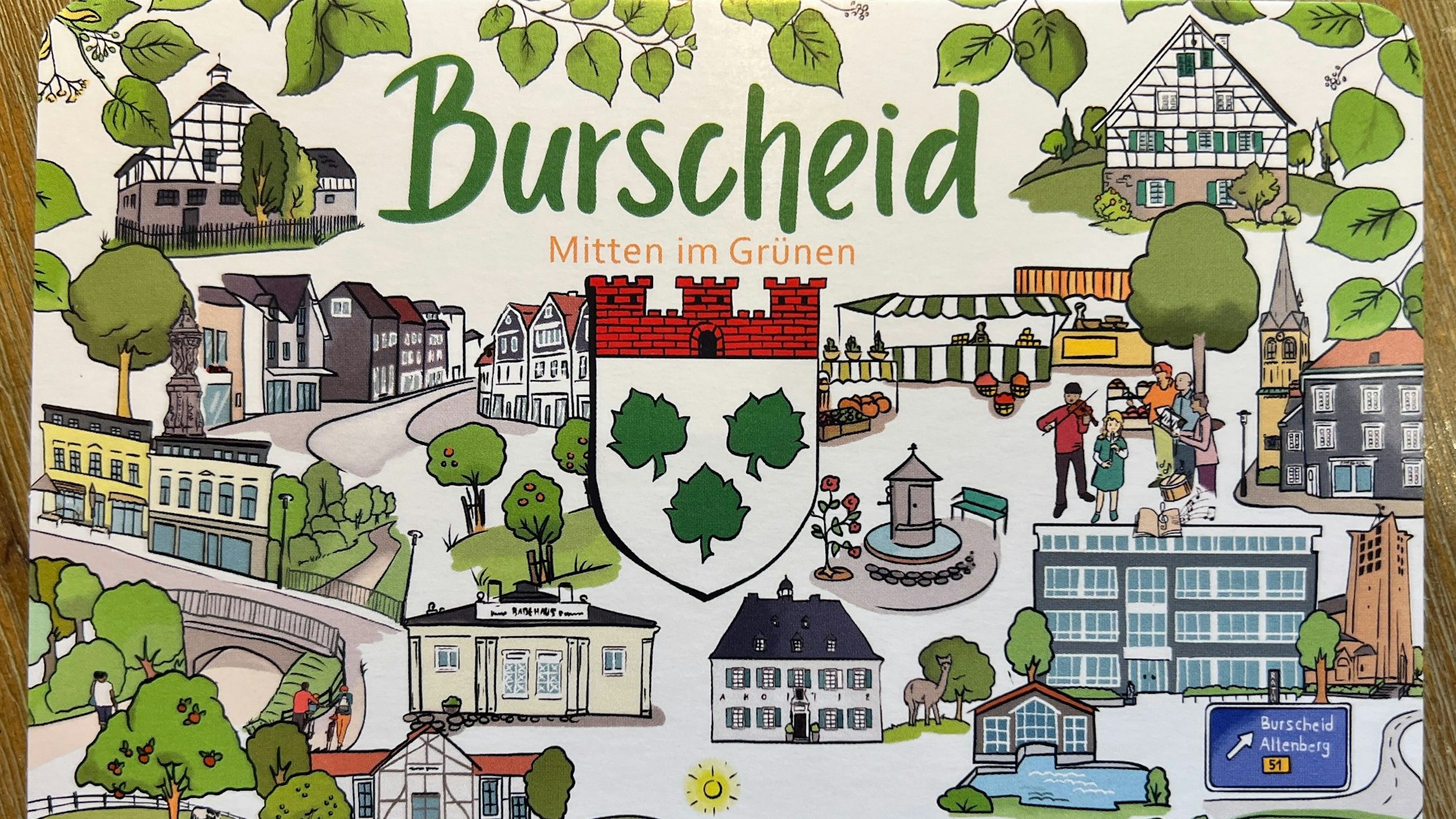 Neues Merchandise für Burscheid.