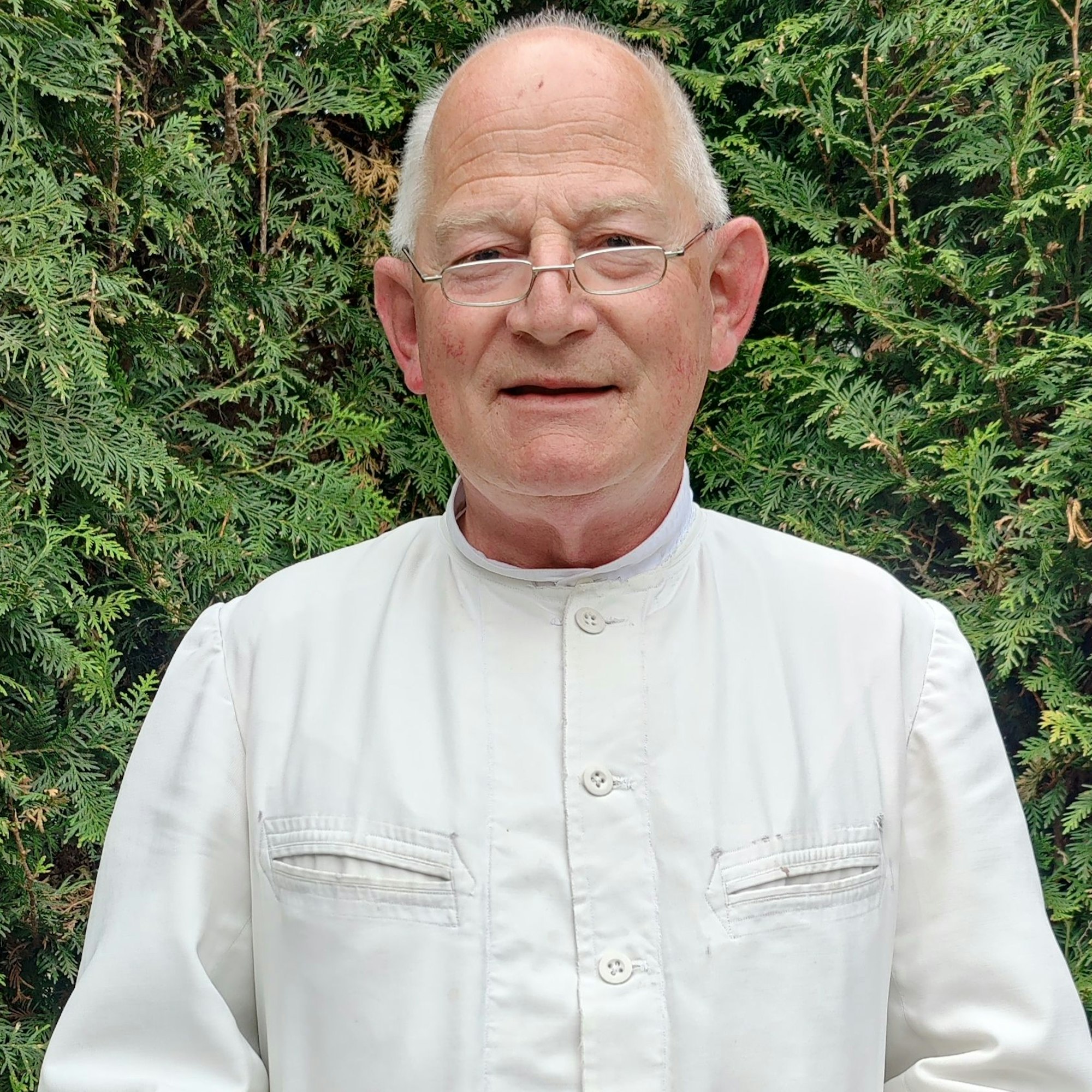 Bruder Dirk Wasserfuhr im Portrait.