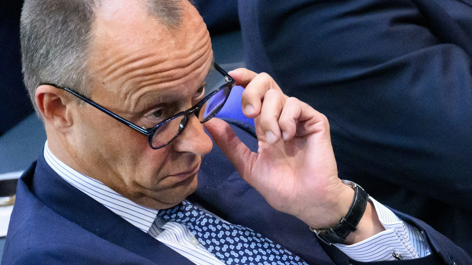 Friedrich Merz, Vorsitzender der CDU/CSU-Bundestagsfraktion.