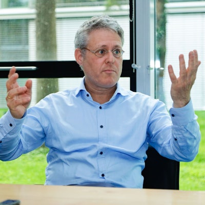 Jobst Landgrebe in der Redaktion des „Kölner Stadt-Anzeiger“