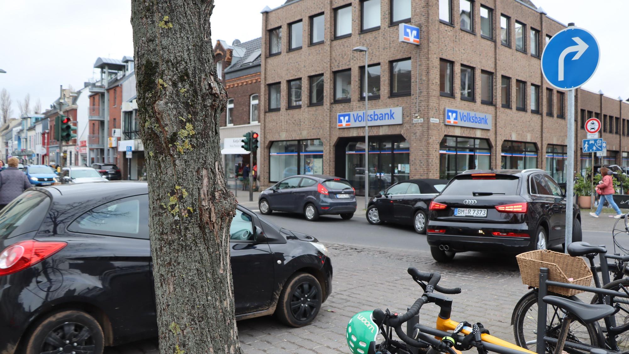 Verkehrssituation Bonner Straße Lechenich