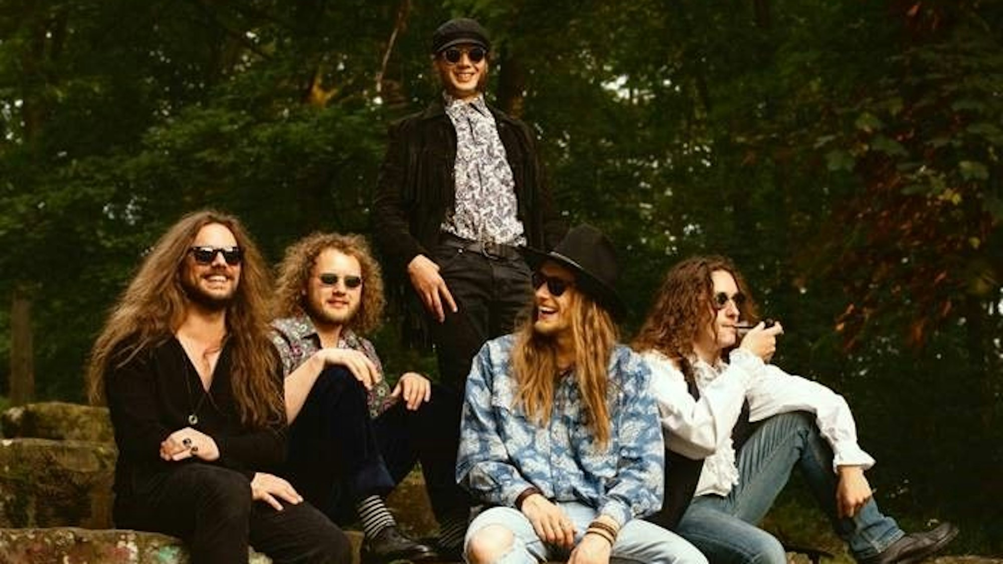 Gruppenfoto der Rockband Smokemaster.