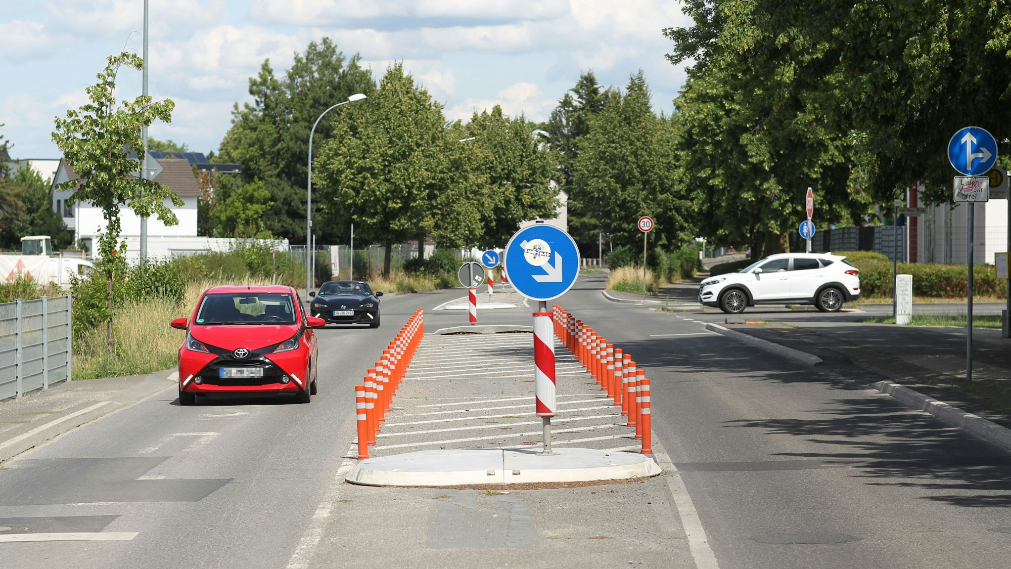 Die Berliner Straße zwischen Markusstraße und Feldmühlenstraße wird in Niederkassel demnächst gesperrt.