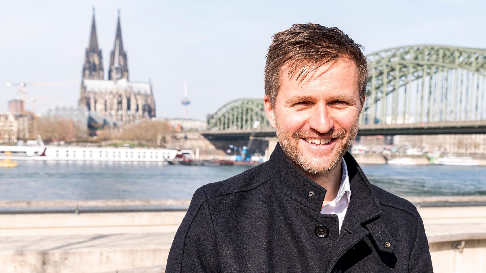 Kölns erster Fußverkehrsbeauftragter Nico Rathmann