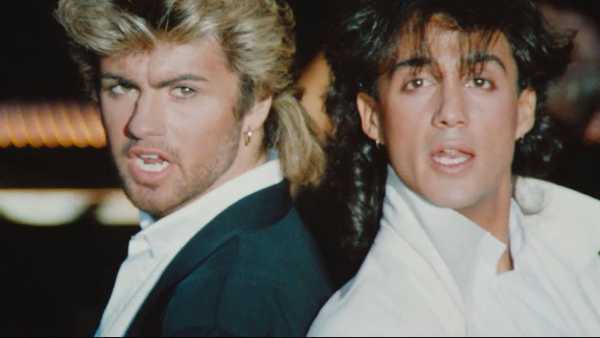 Zwei Schulfreunde werden Popstars: George Michael (l.) und Andrew Ridgeley
