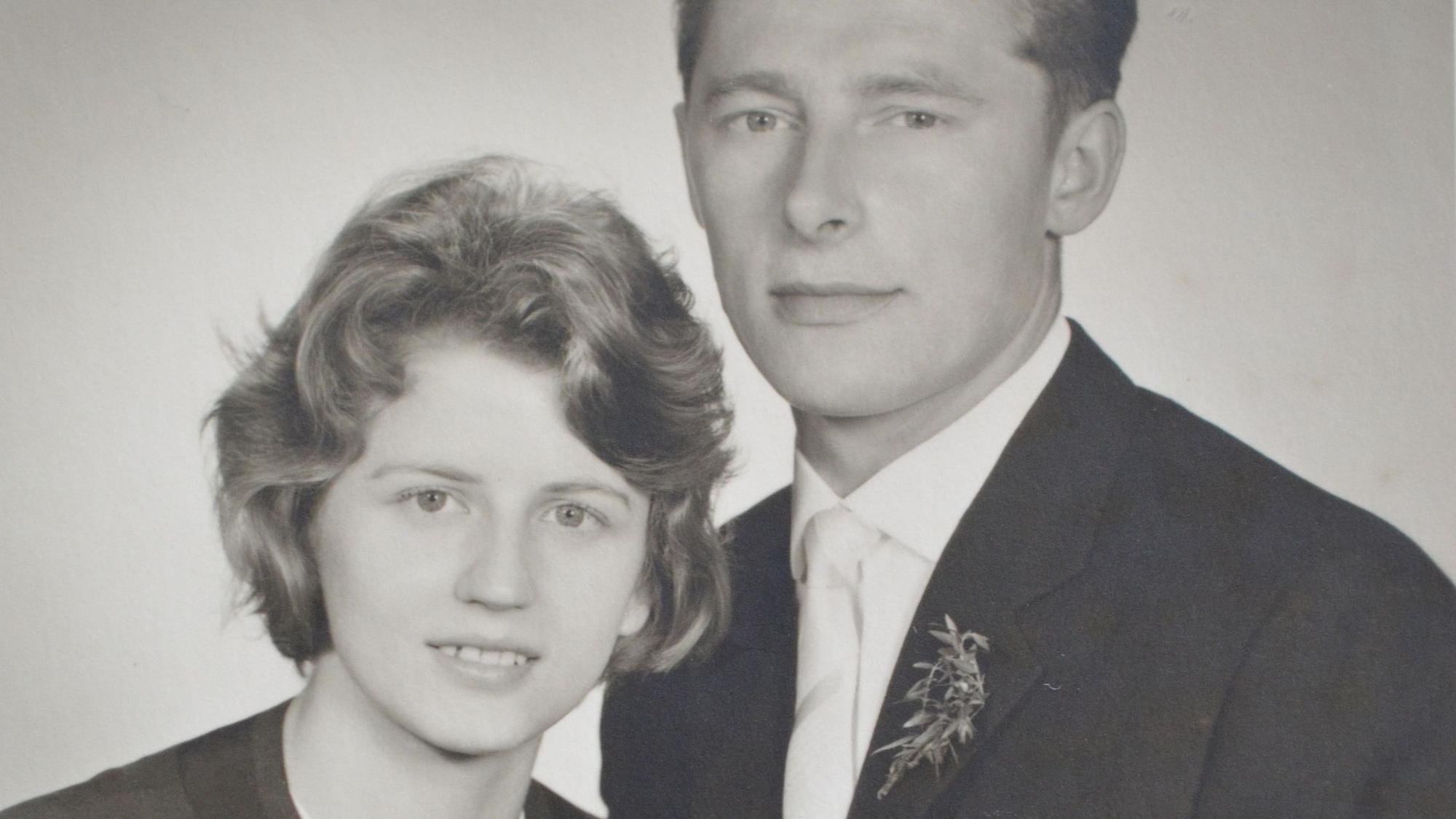Das Jubelpaar im Jahr 1963.