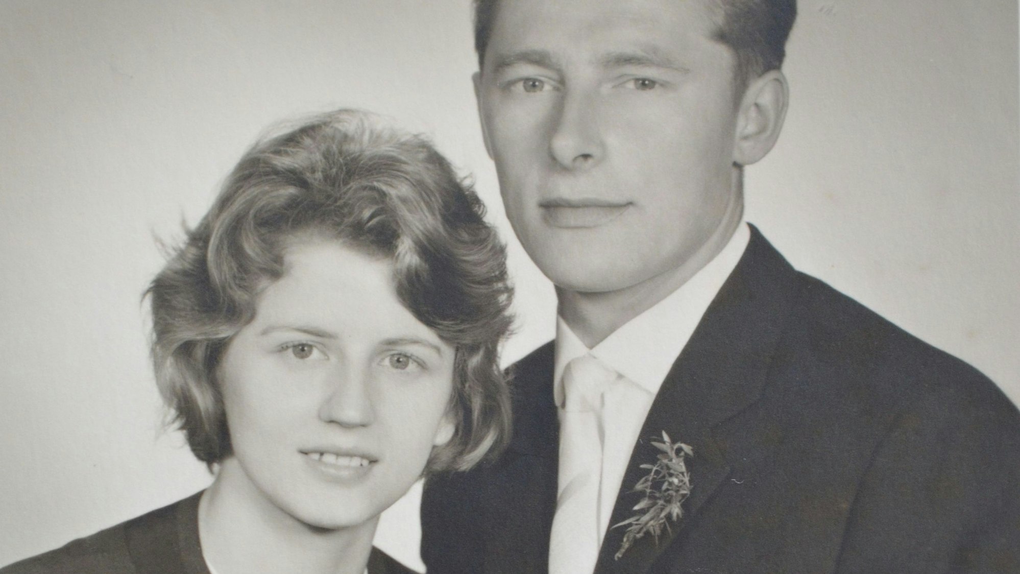 Das Jubelpaar im Jahr 1963.