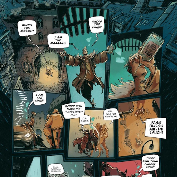 Seite aus Comic "Ein verdammter Handschlag"