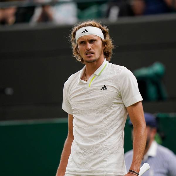 Alexander Zverev während des Matches gegen Matteo Berrettini