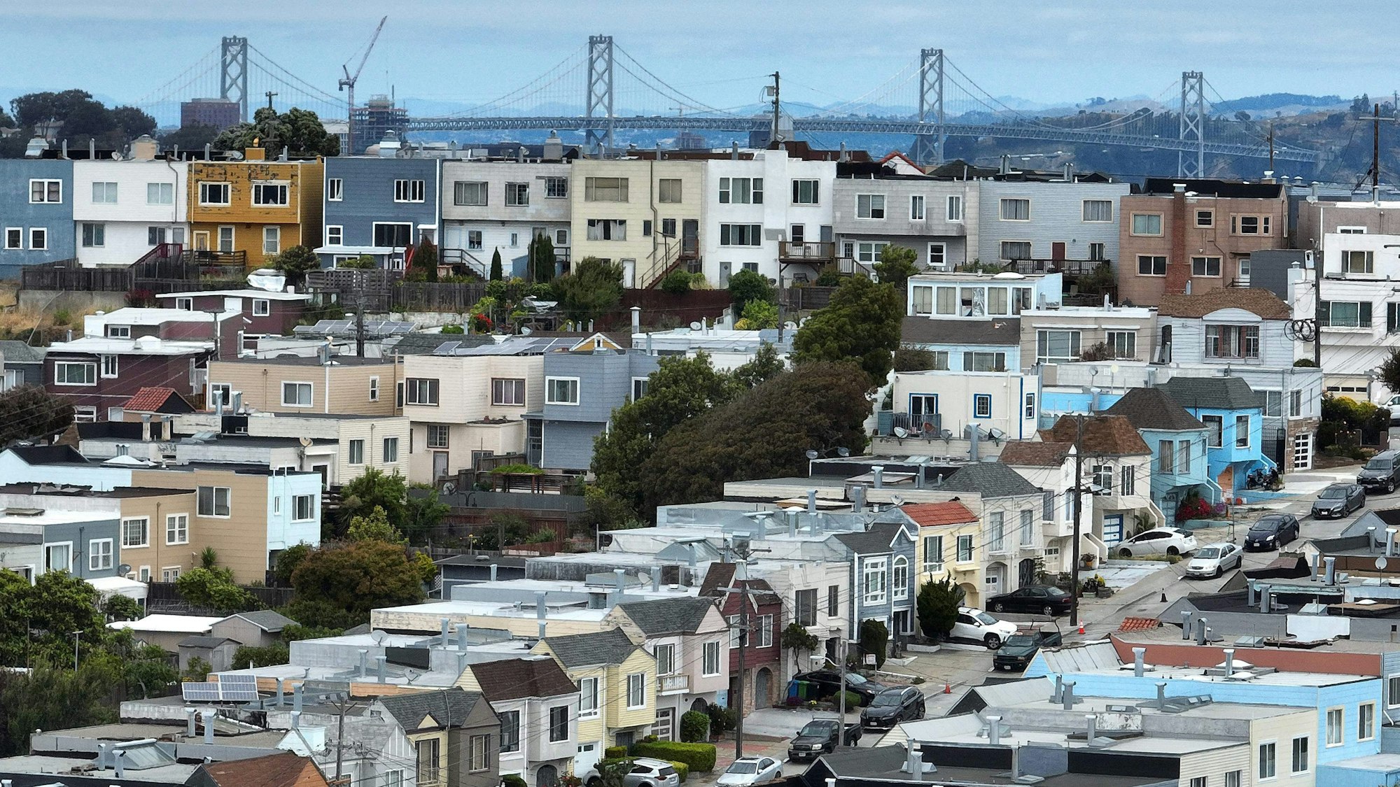 Wohnviertel in San Fransisco.