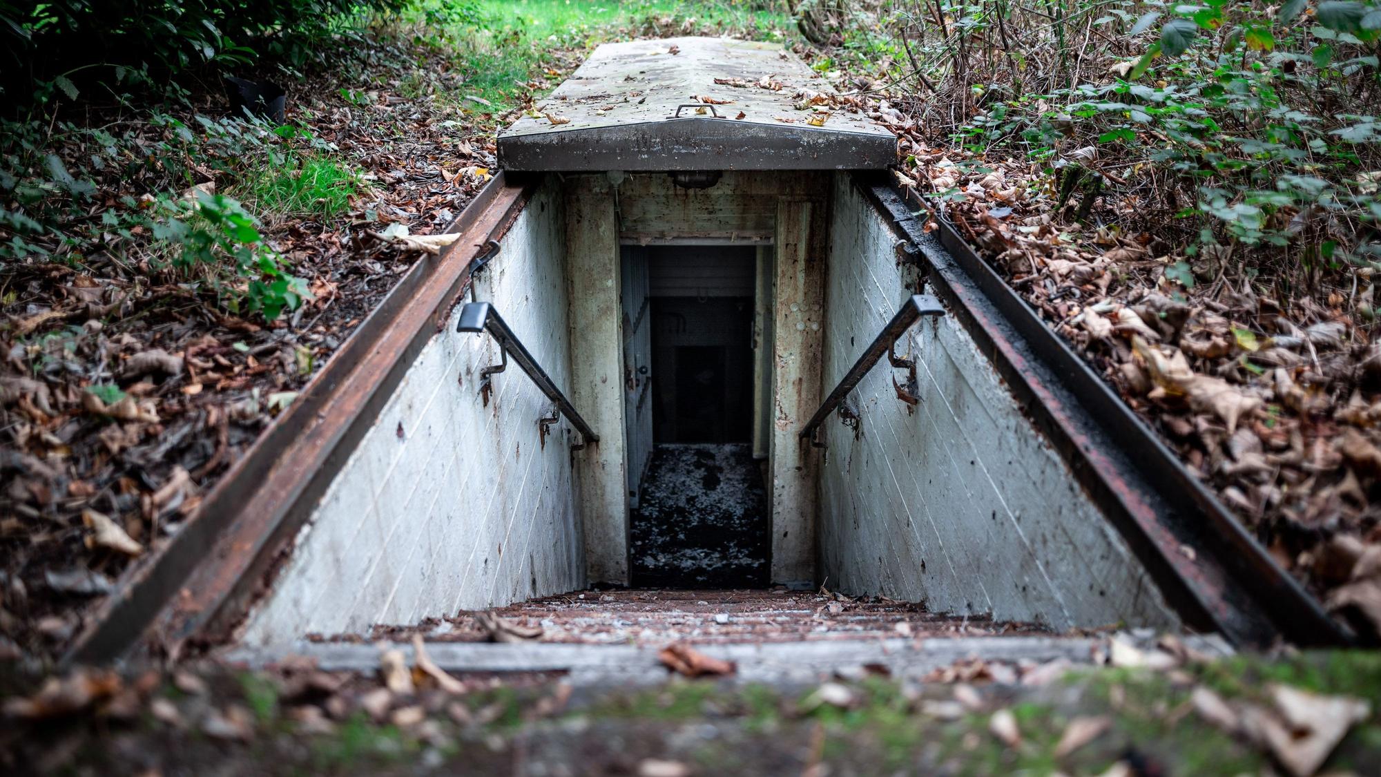 Ein früherer Bunker in Xanten, Nordrhein-Westfalen prüft die Reaktivierung von Schutzräumen. (Archivbild)