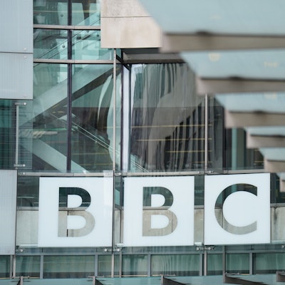 Blick auf das BBC Broadcasting-House im Zentrum Londons.