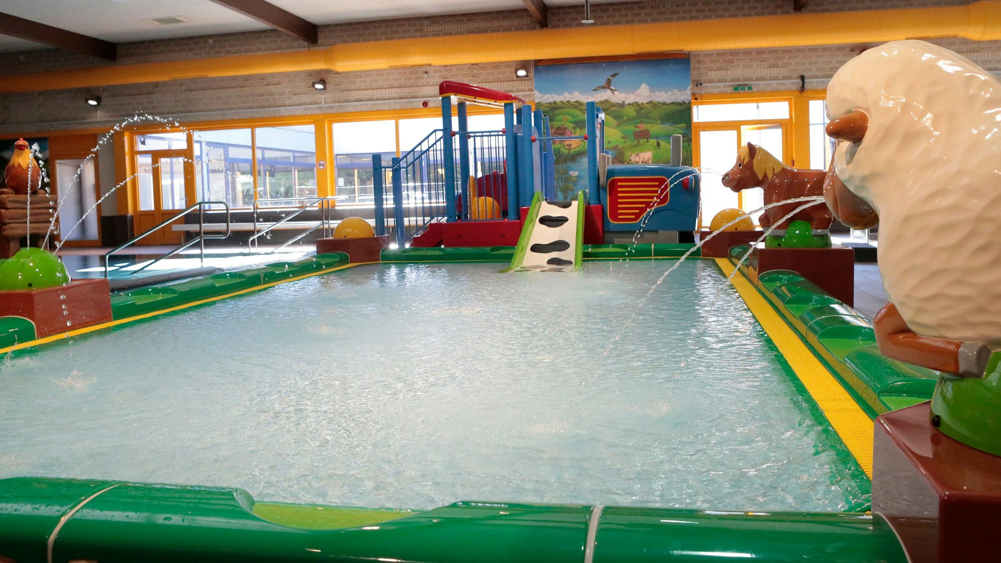 Das Kinderbecken im Lindlarer Schwimmbad.