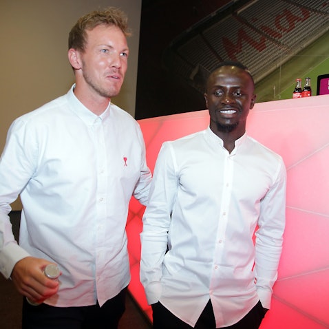 Julian Nagelsmann (l.) und Sadio Mané