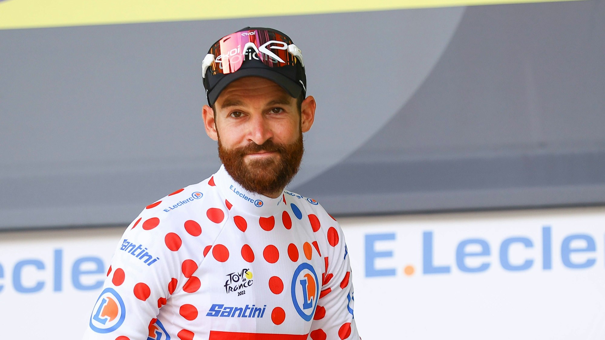 Simon Geschke im Bergtrikot 2022