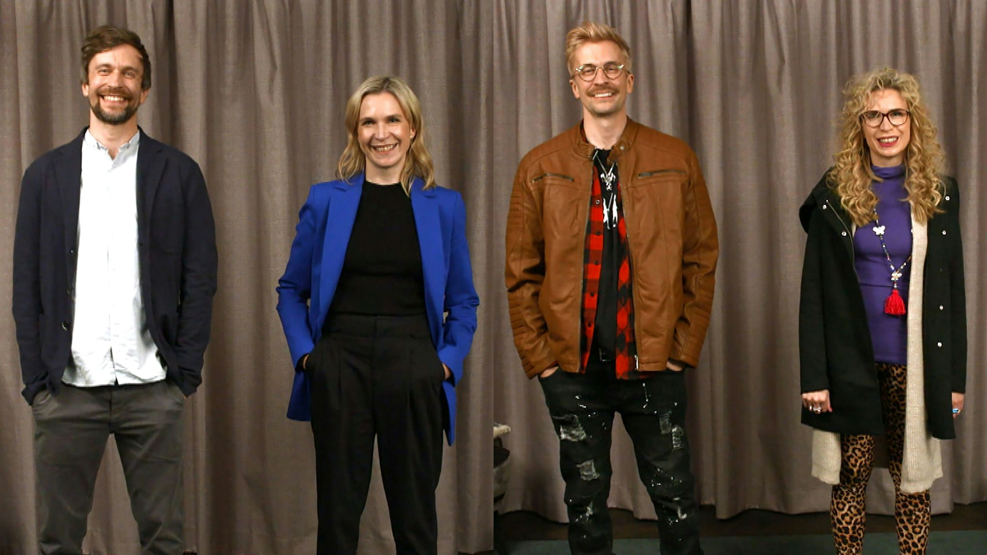 Die Geschwister Jan Weischer und Anna Weber vor und nach der Verwandlung.