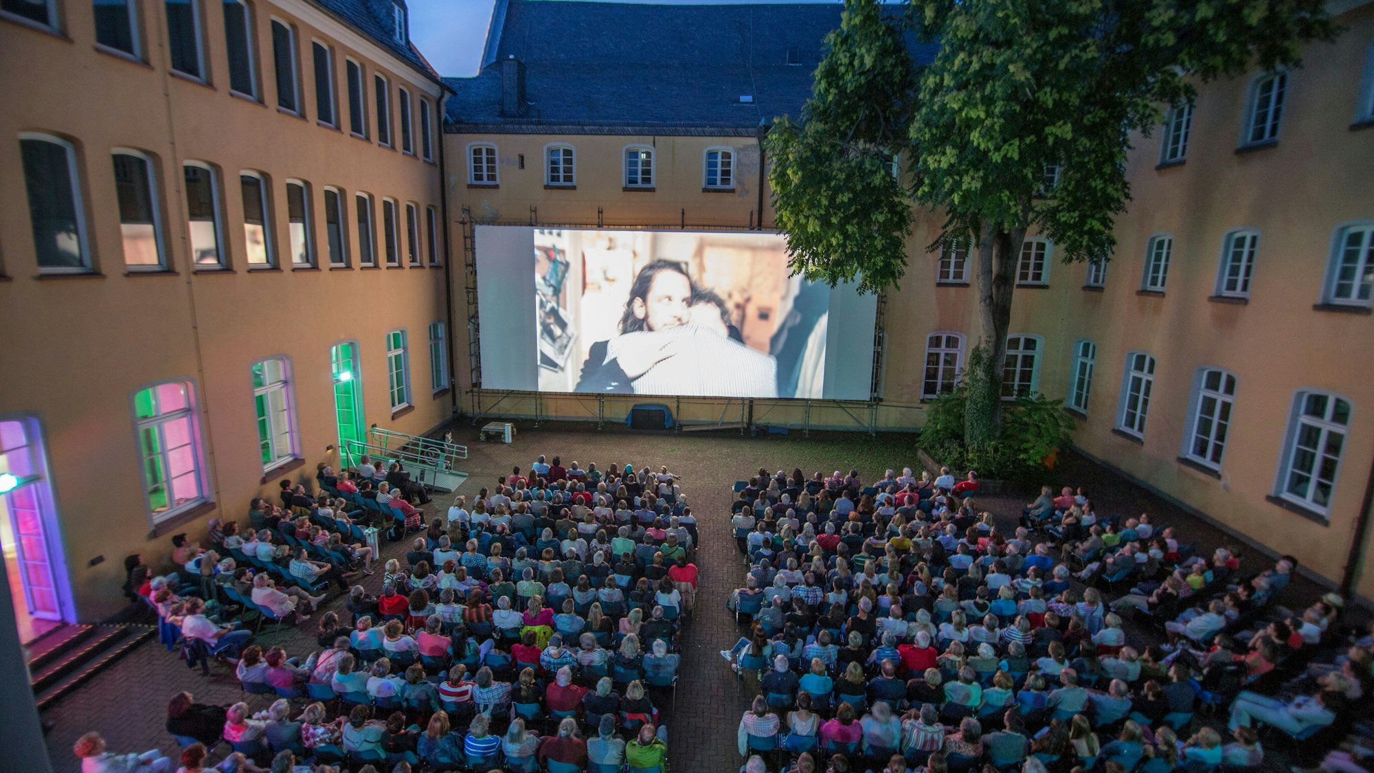 Das Open Air Kino im ZOOM Kino in Brühl.