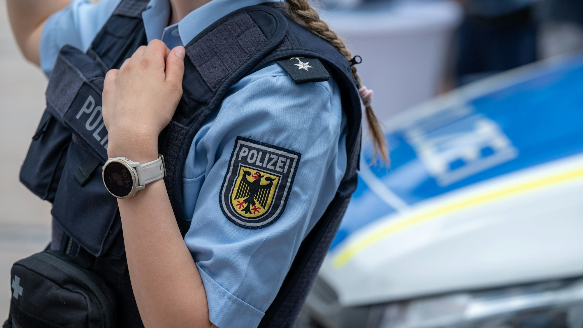 Das Emblem der Bundespolizei trägt das Bild des Bundesadlers