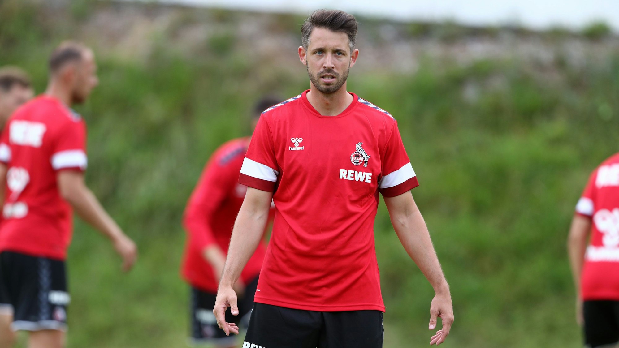 1. FC Köln, Trainingslager in Maria Alm, Oesterreich, Mark Uth (1. FC Köln), 13.07.2023, Bild: Herbert Bucco