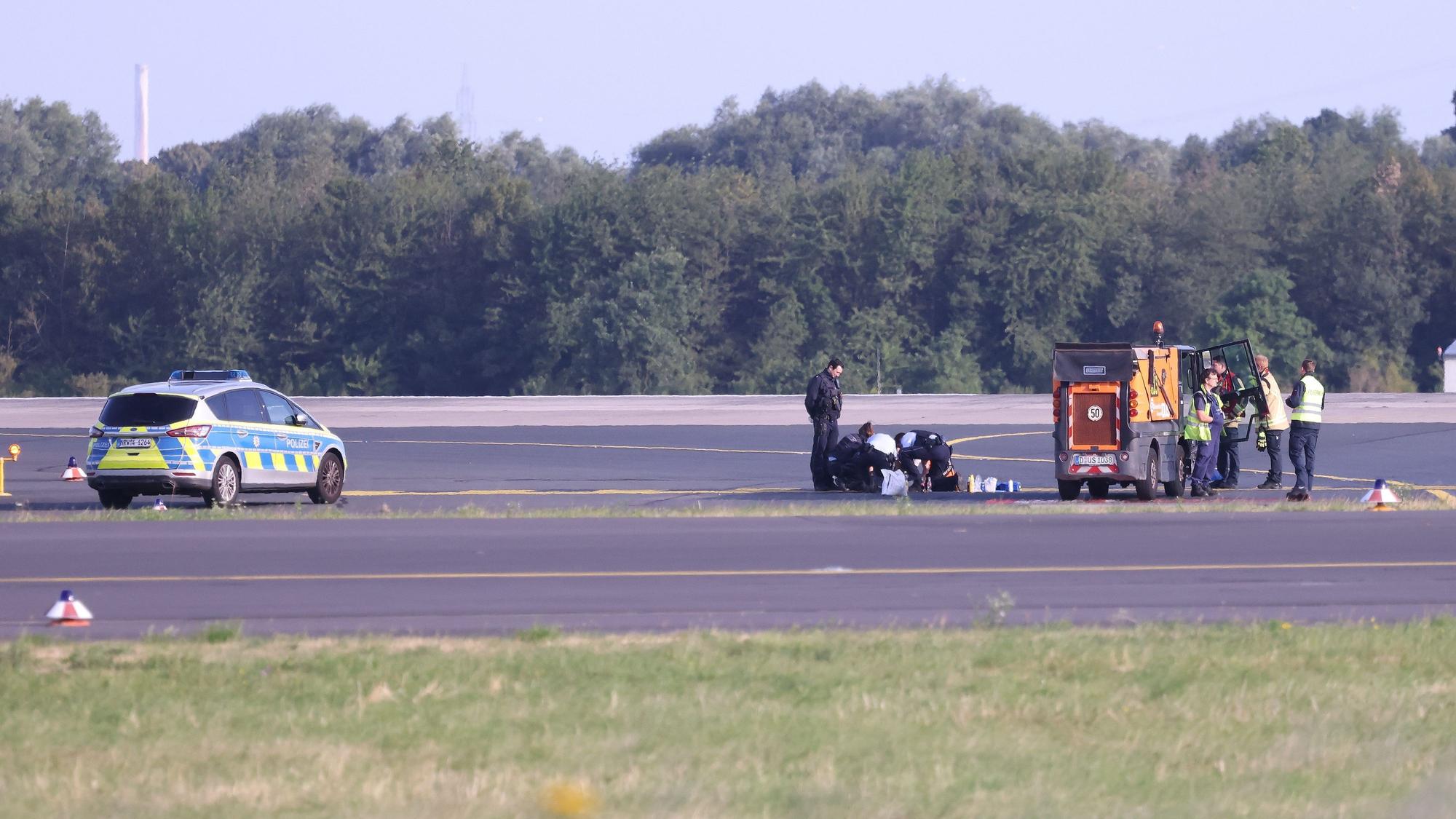 Flughafen Düsseldorf.