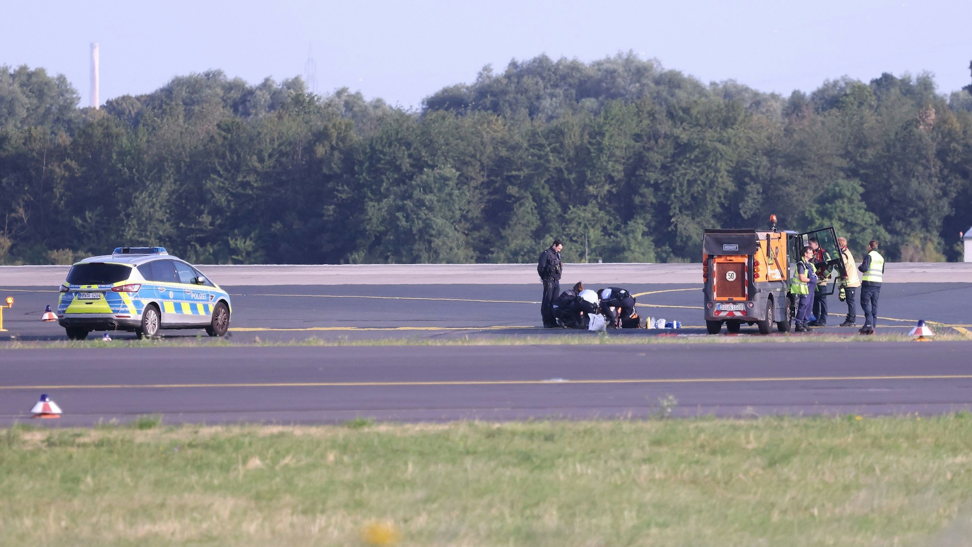 Flughafen Düsseldorf.