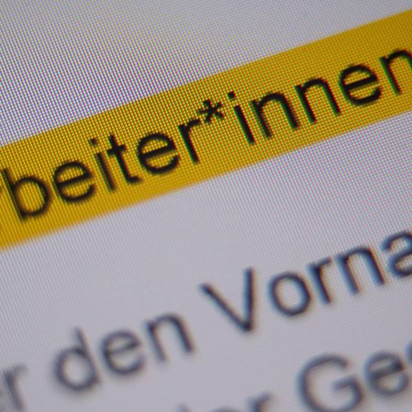 Der Rat für deutsche Rechtschreibung stuft Genderzeichen nicht als Kernbestand der deutschen Orthografie ein.