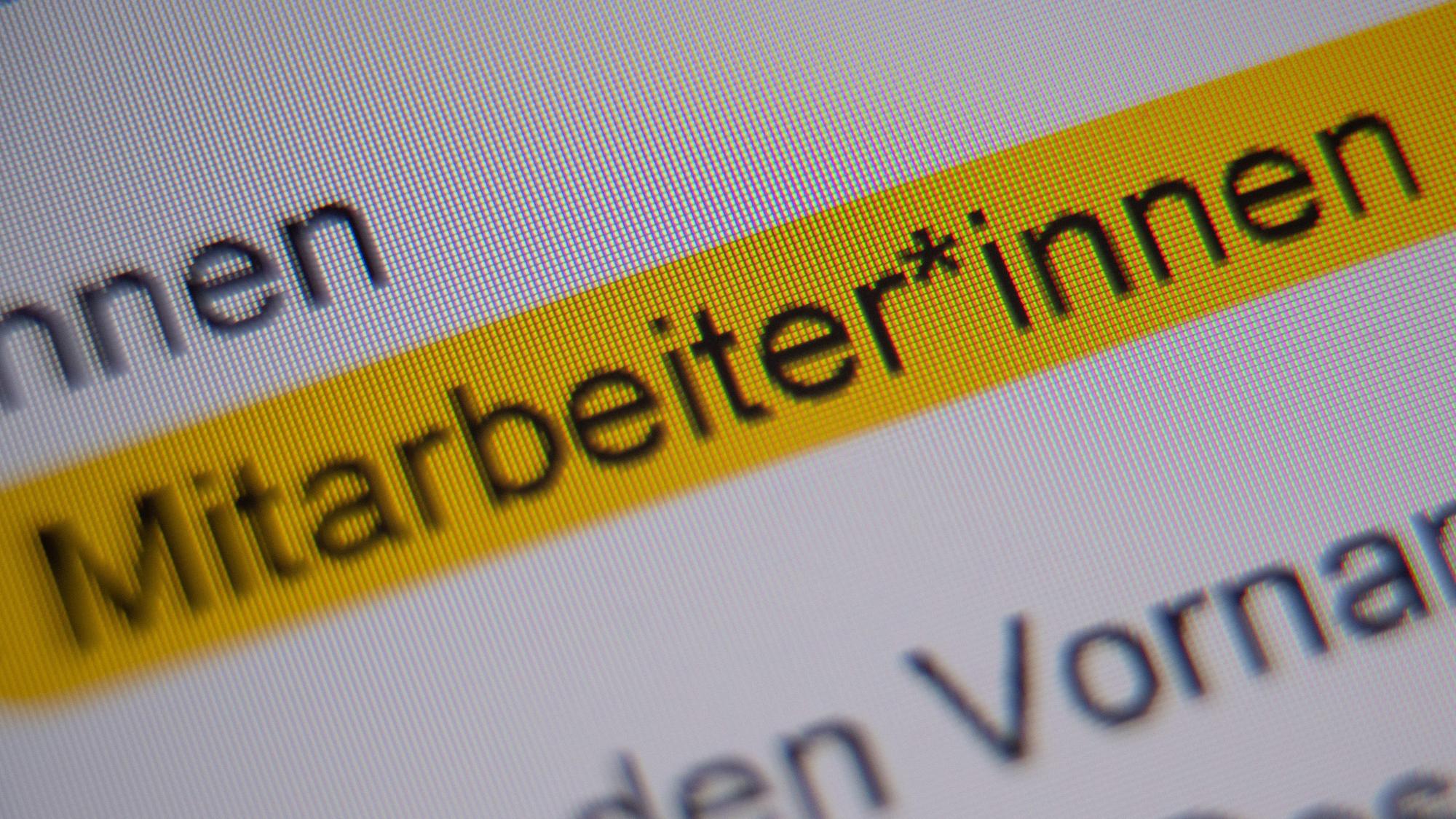 Der Rat für deutsche Rechtschreibung stuft Genderzeichen nicht als Kernbestand der deutschen Orthografie ein.