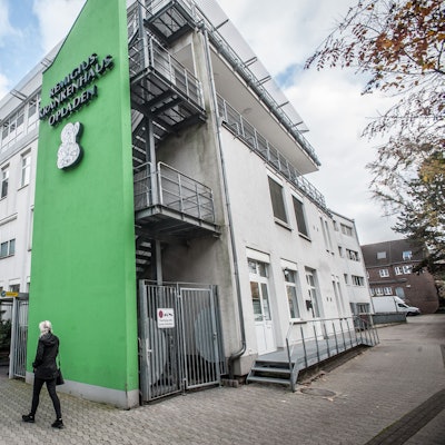 Das St.-Remigius-Krankenhaus in Opladen.