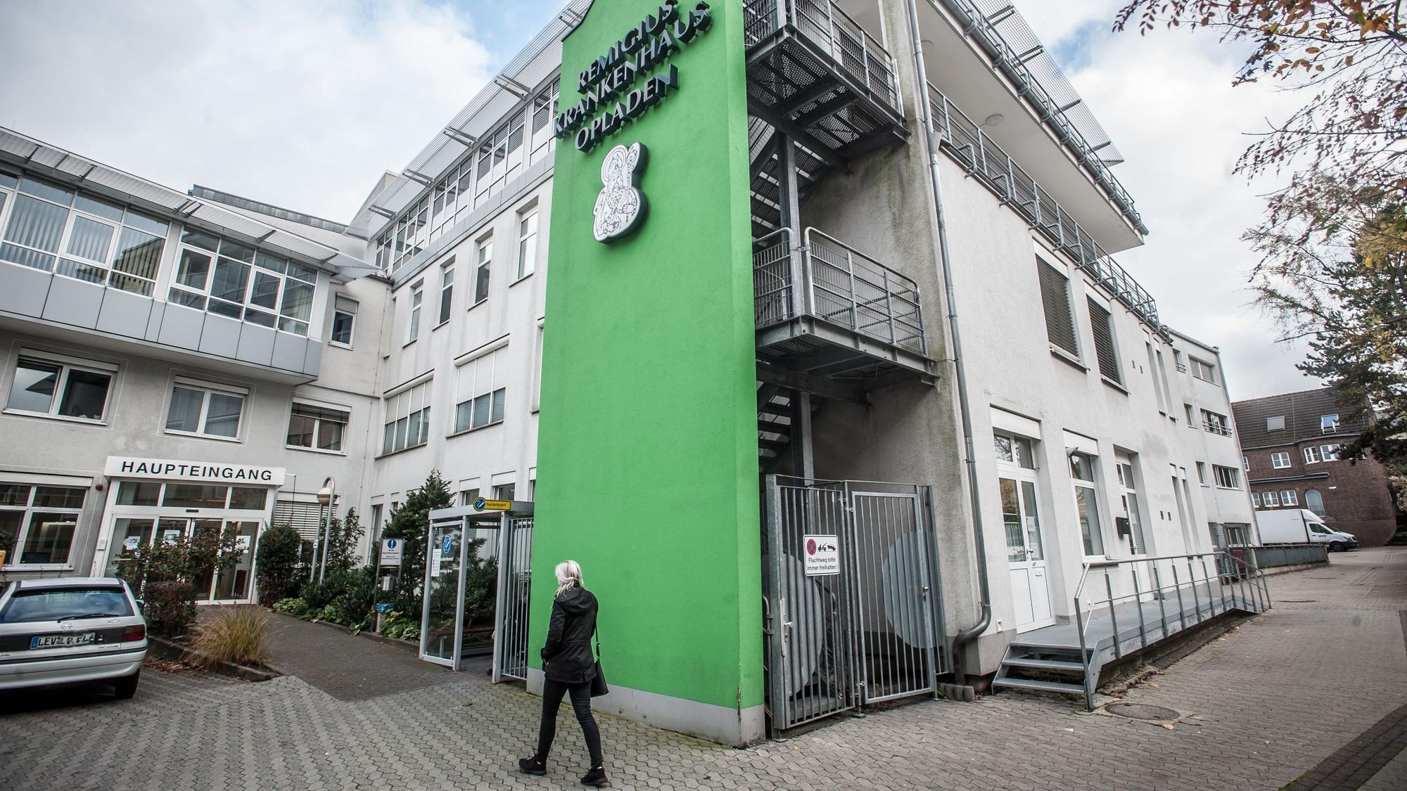 Das St.-Remigius-Krankenhaus in Opladen.