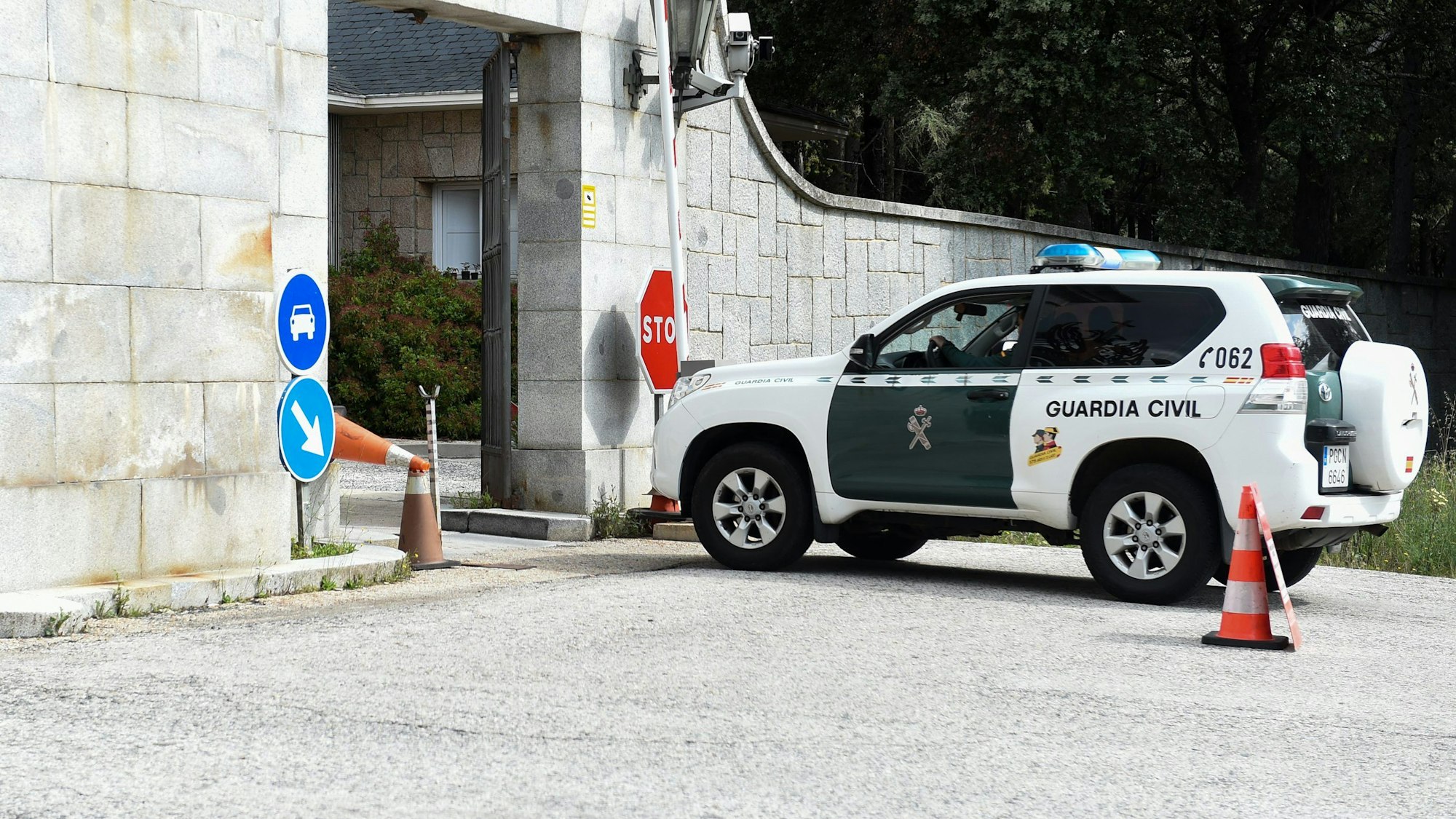 Ein Wagen der Guardia Civil.