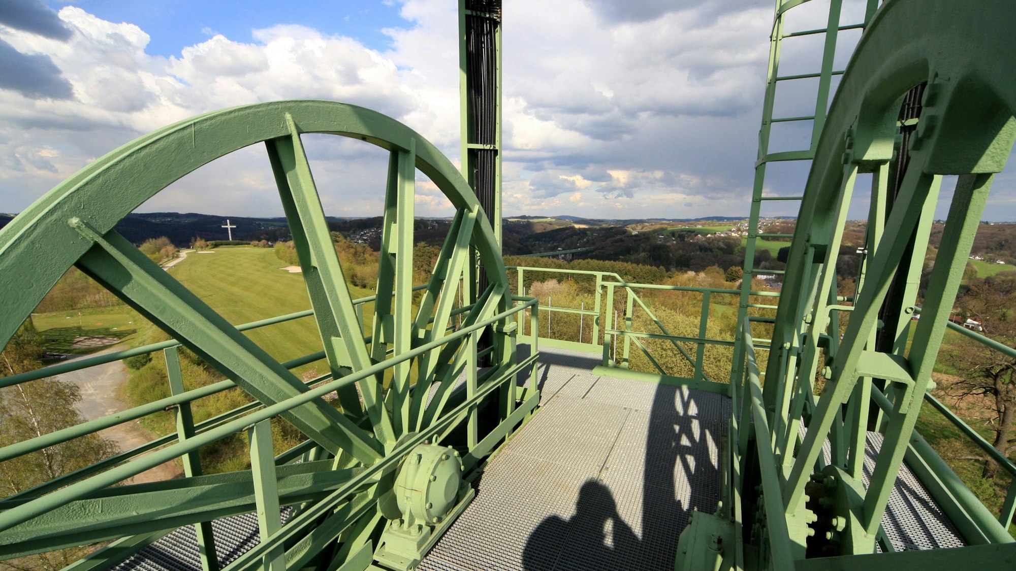 Im Bergischen Museum für Bergbau, Handwerk und Gewerbe in Bensberg sind noch Maschinen der Grube Lüderich zu sehen.