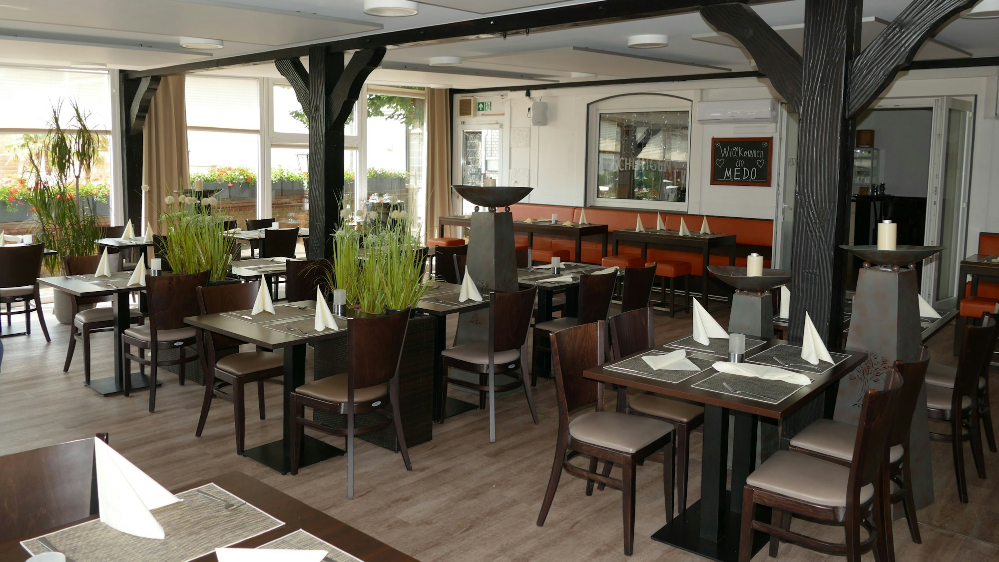 Der Innenbereich des Medo - hier haben etwa 120 Gäste Platz.