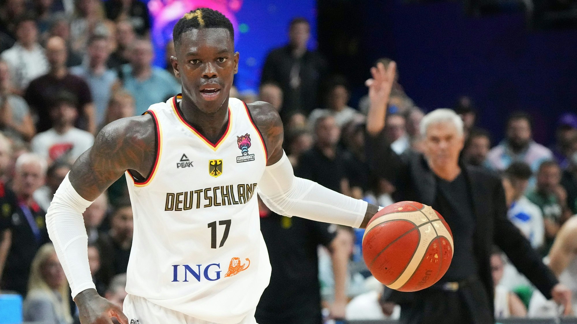 Kapitän Dennis Schröder hat viele Punkte für die deutsche Mannschaft erzielt.