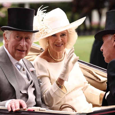 König Charles und Königin Camilla beim Royal Ascot 2023.