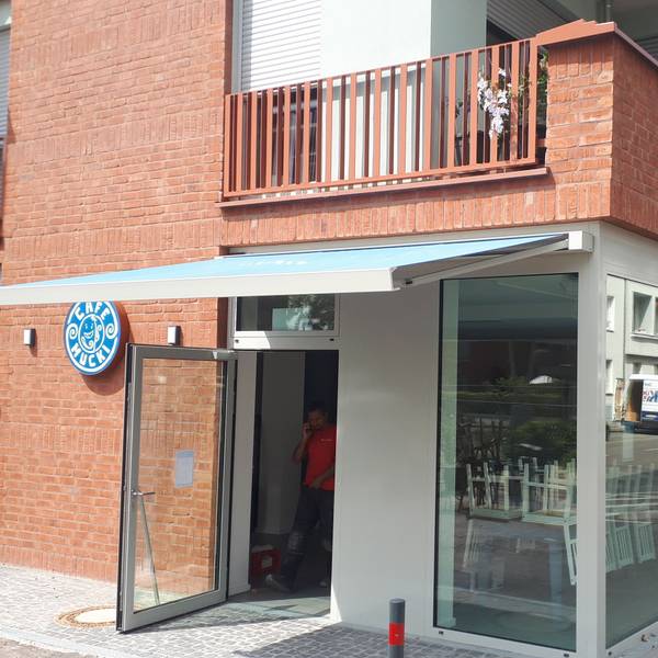 Das Café Mucki von Außen.