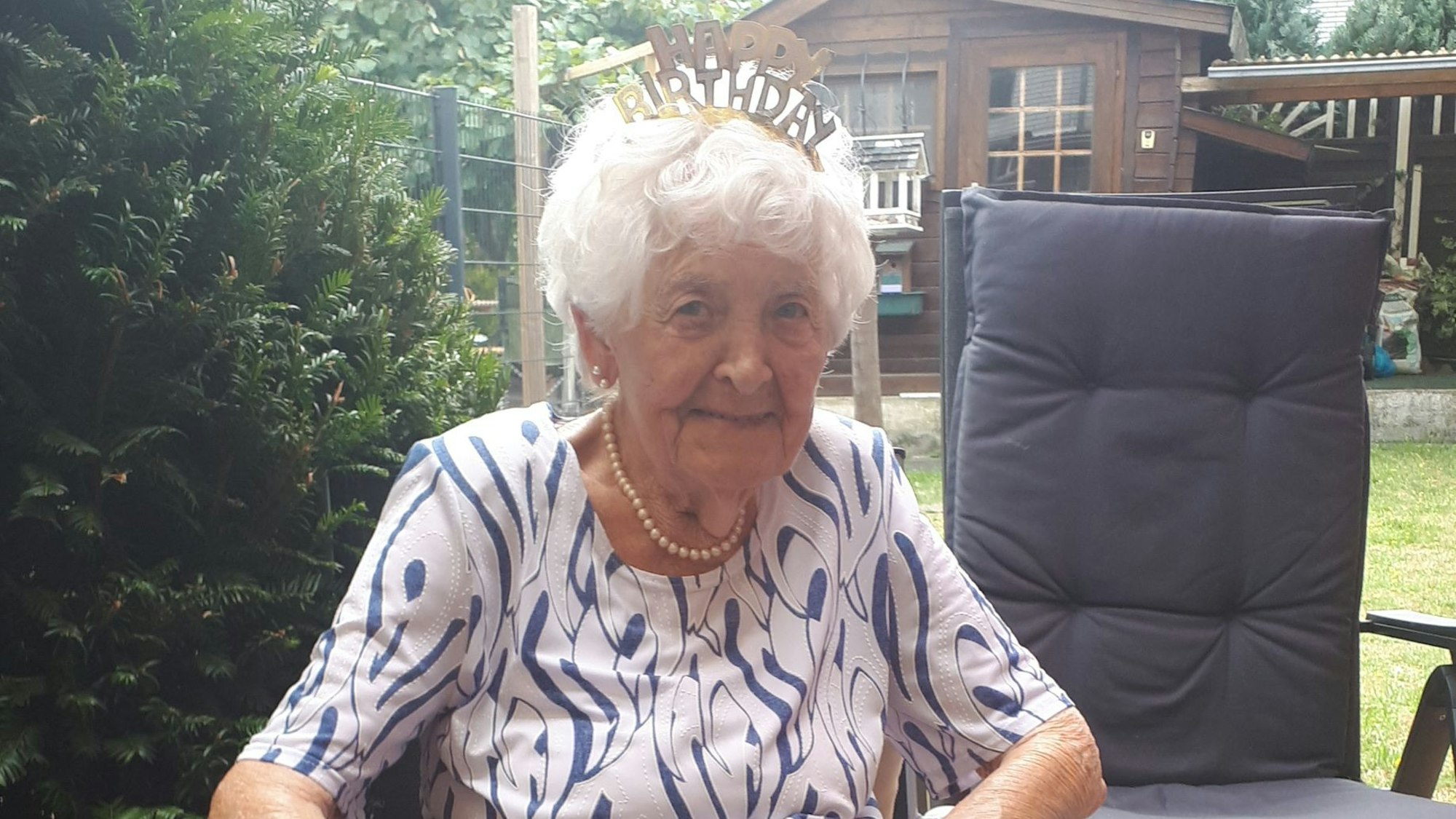 Immer noch fit und vital: Anni Scheider feierte ihren 100. Geburtstag.