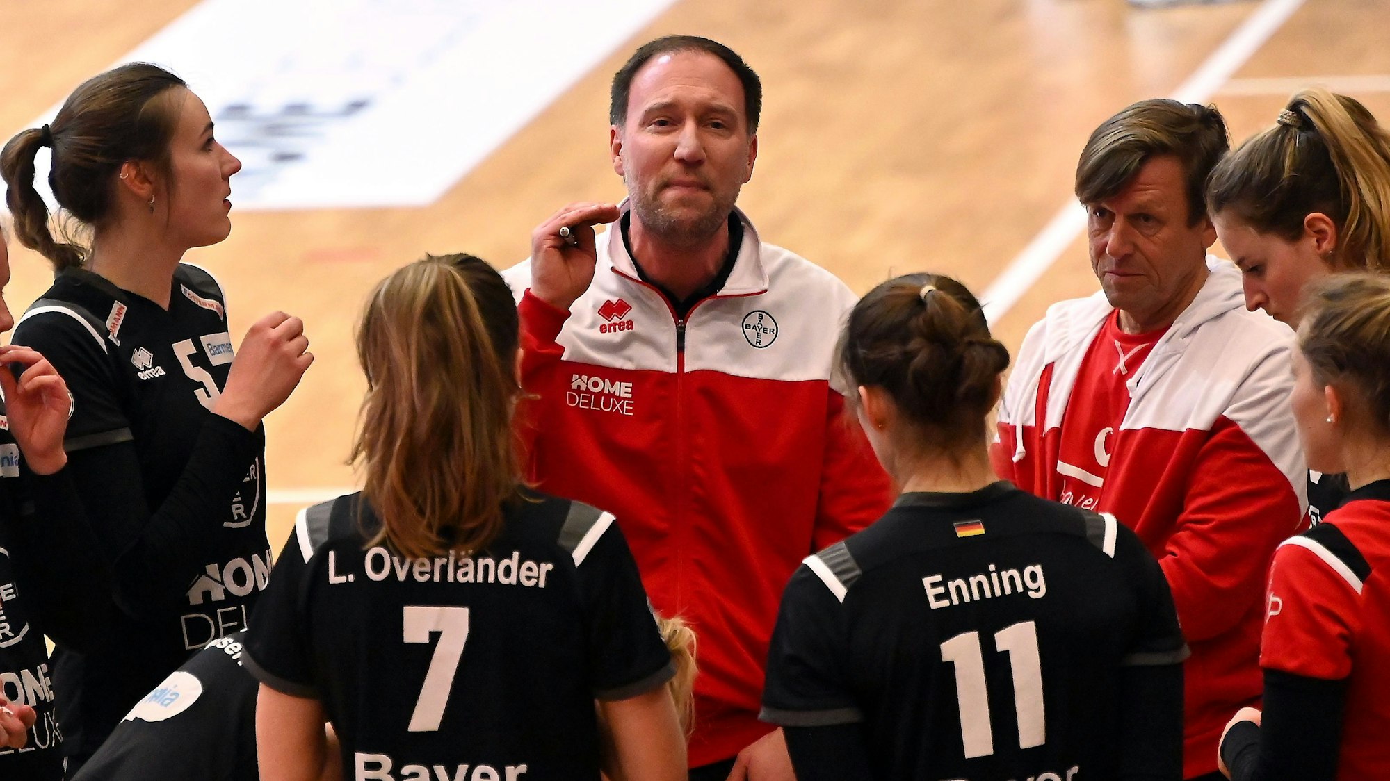 04.03.2023, Volleyball-Bayer Leverkusen-DSHS Köln
TR: Dirk Sauermann (Bayer)
Foto: Uli Herhaus