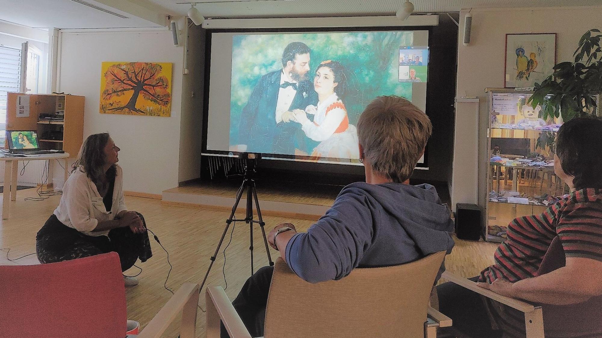 Digitale Museumsführung im Burscheider Altenheim Luchtenberg-Richartz-Heim.