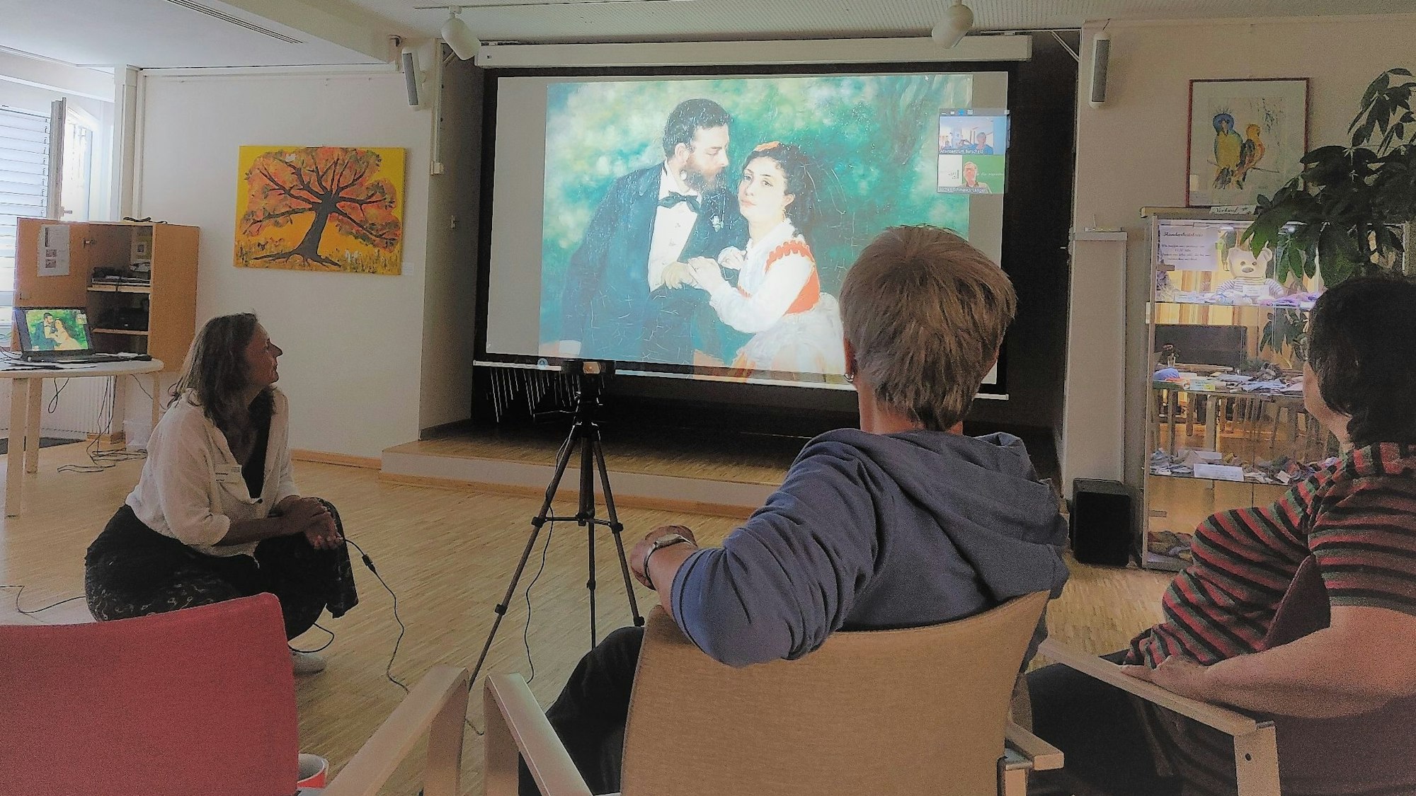 Digitale Museumsführung im Burscheider Altenheim Luchtenberg-Richartz-Heim.