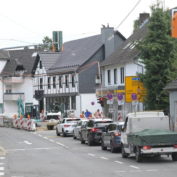 Baustelle-Heiligenhaus-Reportage Leben mit der Baustelle