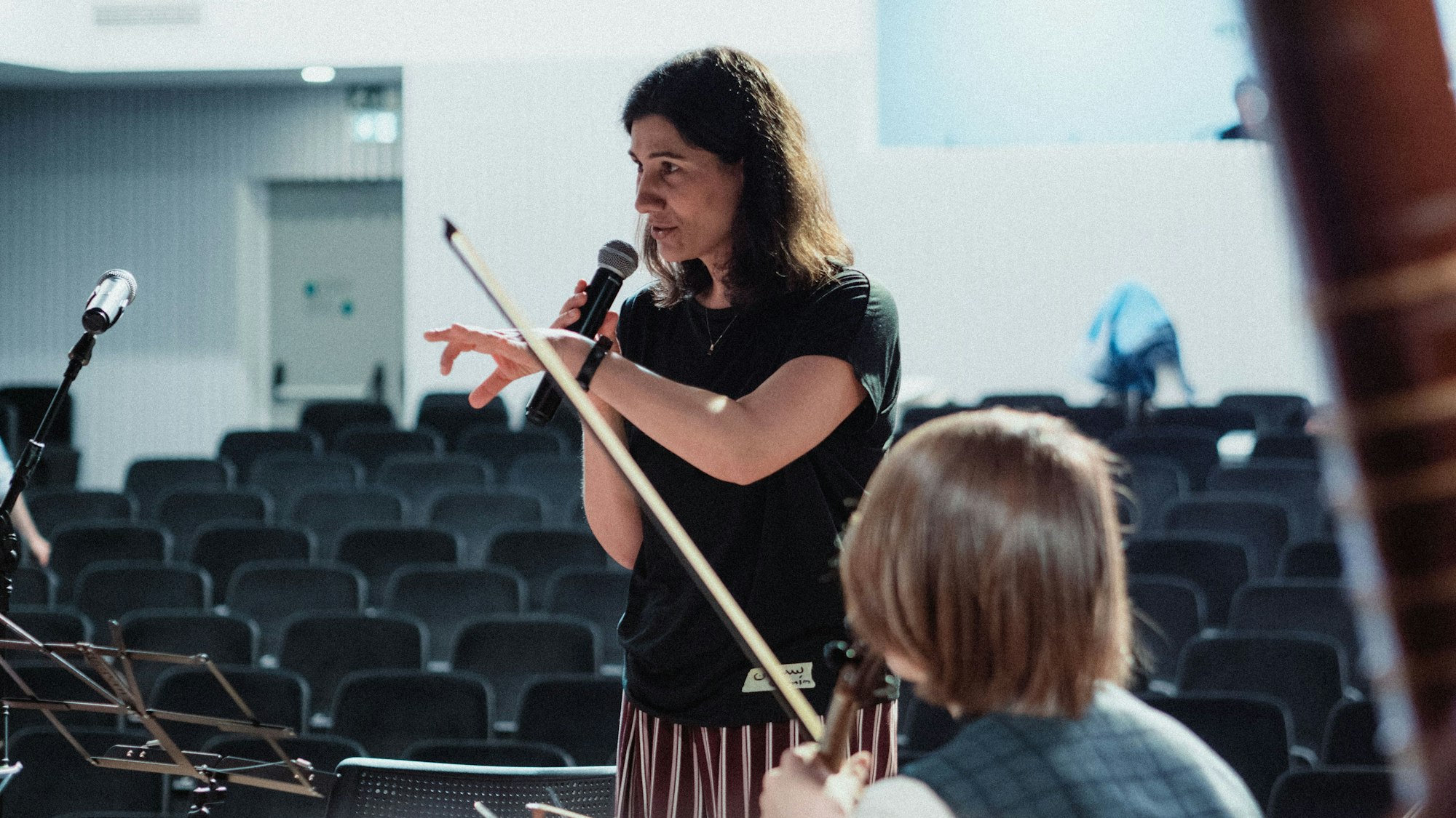 Cymin Samawatie leitet das Campus-Projekt musikalisch.
