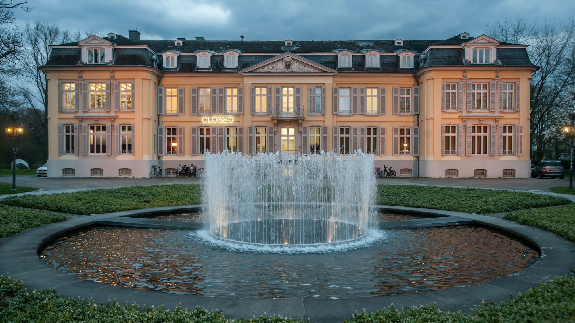 Schloss Morsbroich Leverkusen, heutiger Sitz des Museums Morsbroich.