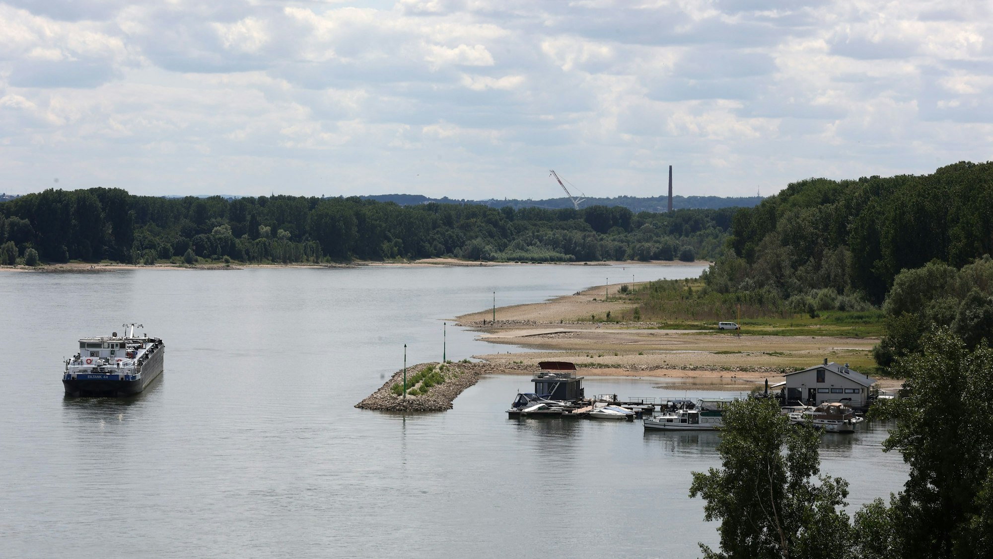 Der Ausblick Richtung Siebengebirge
