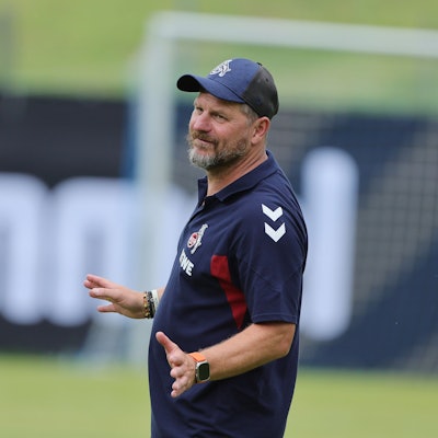 Der Trainer des 1. FC Köln: Steffen Baumgart.