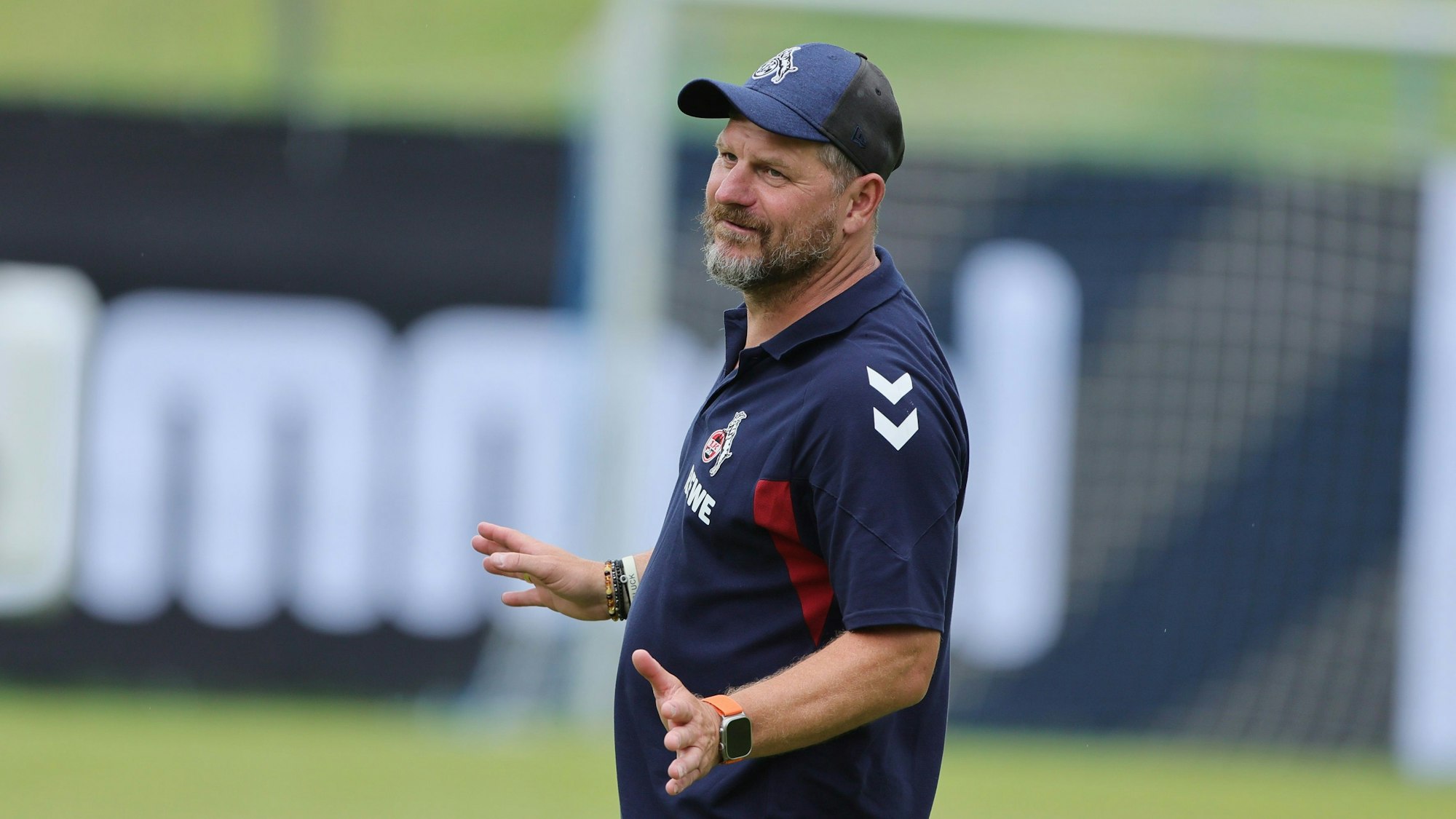 Der Trainer des 1. FC Köln: Steffen Baumgart.