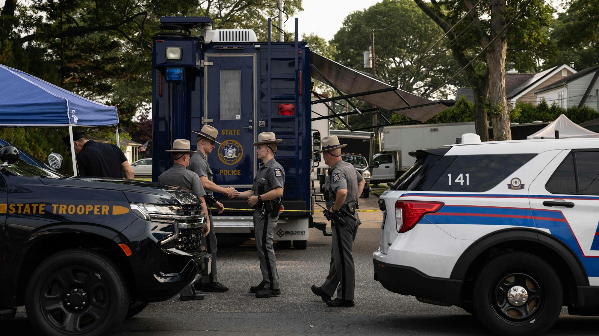 New Yorker Polizei im Einsatz.