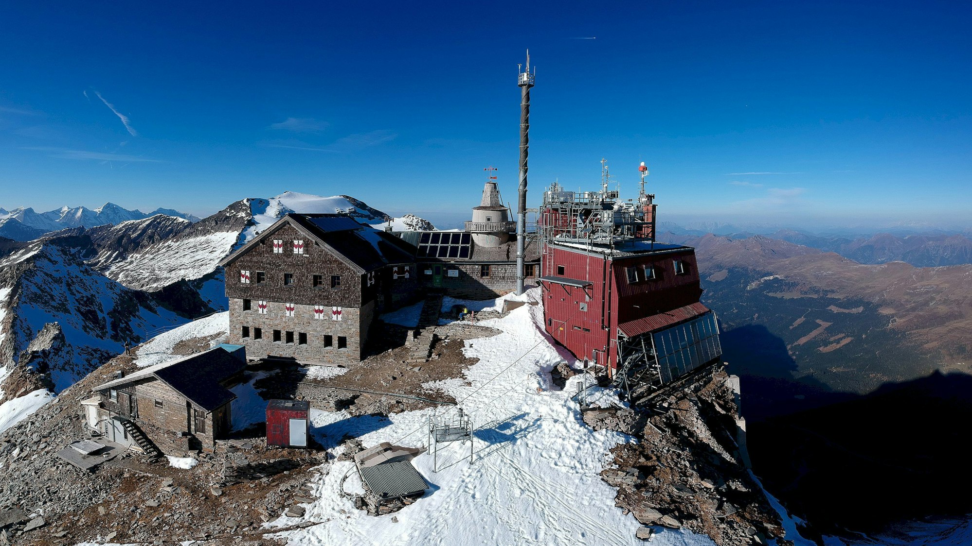 Das Sonnblick Observatorium der GeoSphere Austria (Aufnahmedatum unbekannt).