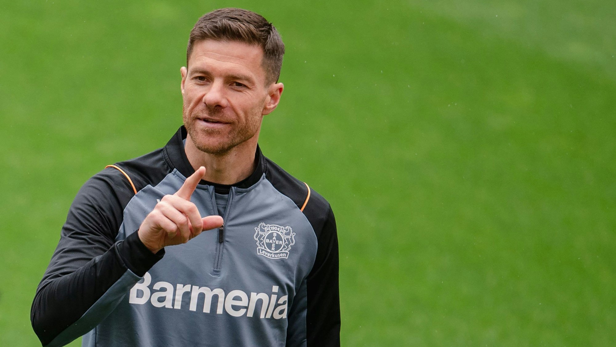 Leverkusens Trainer Xabi Alonso