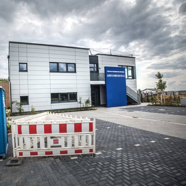 Die städtische Tageseinrichtung an der Albert-Schweitzer-Straße.