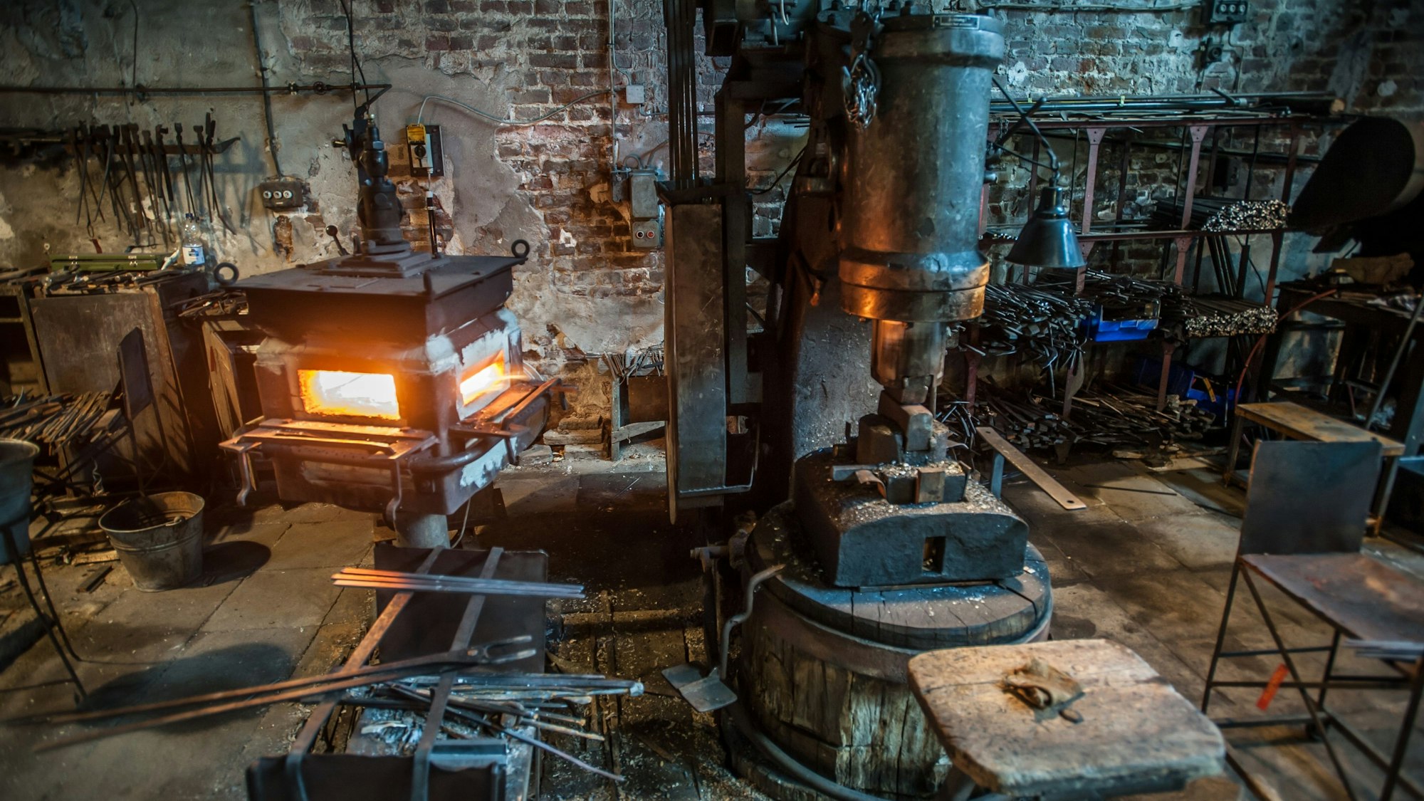 Blick in den Sensenhammer